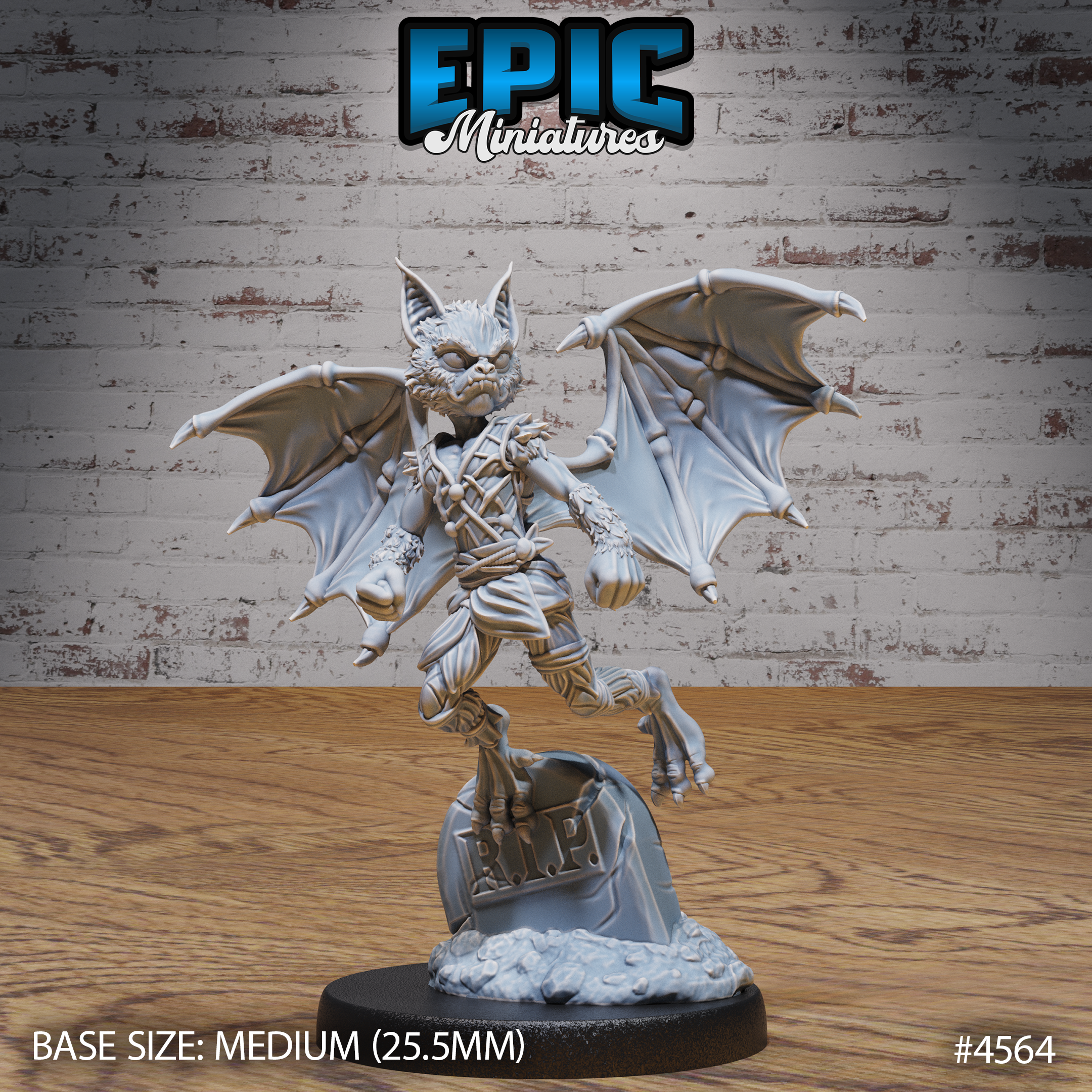 Bat Folk Warrior Flying / Vampire Folk / Undead Blood Drinker / Dracula Creature / Zombie Beast / Tortured Soul / Evil Spirit / Walking Dead / Graveyard Encounter